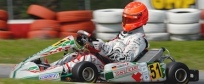 Schumacher in gara sulla pista di Sarno
