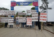 Stipendi non pagati e futuro lavorativo addetti del Corisa/4 in marcia a Salerno