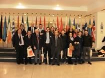 La delegazione cilentana al parlamento europeo