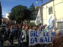 I ciitadini di Agropoli in piazza per difendere l'ospedale
