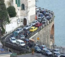 Un'iniziativa per combattre il traffico estivo sulla Costiera Amalfitana