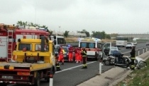 Due morti nell'incidente di questa mattina sull'autostrada A3