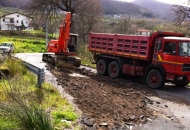 Due nuove frane sulla Ornito-Faiano nonostante siano iniziati i lavori