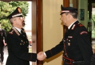 Il generale di Corpo d'Armata Gualdi visita il Reparto Territoriale Carabinieri