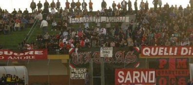 15 tifosi della Sarnese colpiti da Daspo. Per scontri dopo la partita con l'Isola Liri