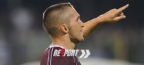 David Mounard, attaccante della Salernitana grande protagonista con una doppietta