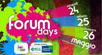 Da oggi a domenica il Forum Days